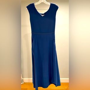 Athleta Ryder Dress size small, jay blue